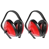Vaguelly 2 Stück Verstellbare Kopfhörer mit Geräuschunterdrückung Weiche Abs Ohrenschützer für Babys und Erwachsene 26db Gehörschutz zum Schlafen und Reisen