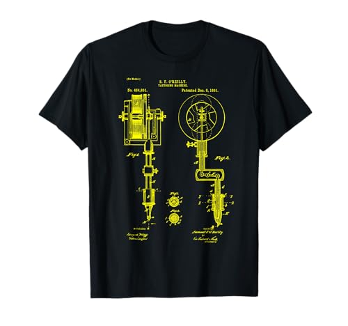 Tatouage machine artiste tatoueur tatoueur tatouage T-Shirt