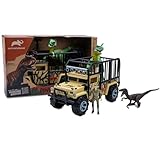 Animal Planet Dino Expedition Playset – Transport Truck with Lights & Sounds, Dinosaurs, Action Figure & Accessories for Kids Ages 3+