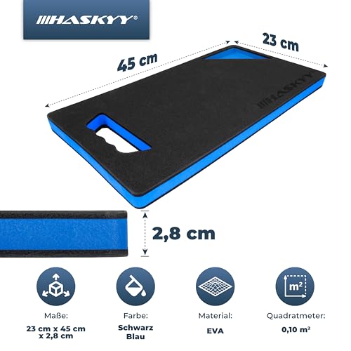 HASKYY Kniefußbrett mit Werkzeugablage