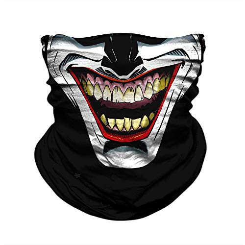 Image of Skull Face Sun Mask Half,Bandanas,Neck Gaiter, Headwear, Headband for Fishing, Hunting,Yard Work