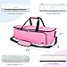 LUXJA Carrying Bag Compatible with Cricut Die-Cutting Machine and Supplies, Tote Bag Compatible with Cricut Explore Air (Air2) and Maker (Bag Only, Patent Design), Pink