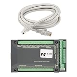 Tomotato CNC Controller, 4 Axiss CNC Controller Ethernet Motion Control Card for 3D Printer Stepper...