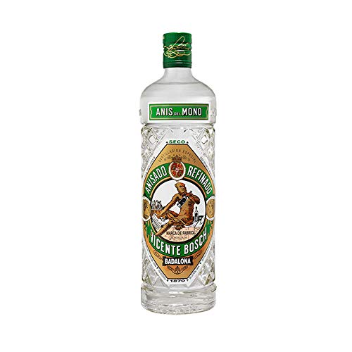 Anis del Mono Seco de 70 cl - Bodegas Osborne (Pack de 1 botella)