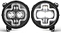 Kiwi Master 9 Inch Round LED Headlights Halo DRL for Jeep Wrangler JL 2018-2023 Jeep Gladiator JT Accessories High Low Beam Headlight with Daytime Running Lights (New Version Adjustable Screw)