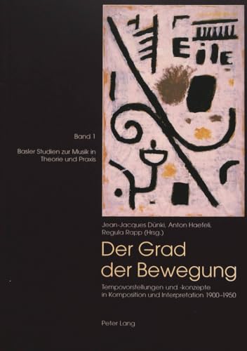 Der Grad Der Bewegung guide pour analyser le tempo en composition