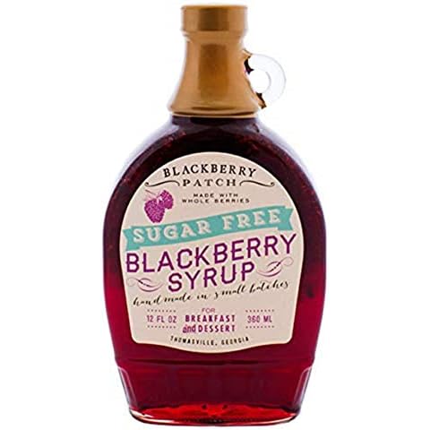 BLACKBERRY PATCH Ns Whole Blackberry Syrup, 12 OZ Cover
