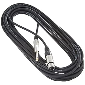Stagg SMC10XP Câble d’instrument XLR-Jack 10 m Noir