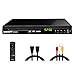DVD ブルーレイプレーヤー フルHD 1080P Dolby Digital DTS 高速起動 DVDプレーヤー CPRM PAL/NTSC再生対応 同軸/HDMI/AV出力 USB(外付けHDD対応) Blu-ray Region A/1 HDMI/AVケーブル付き