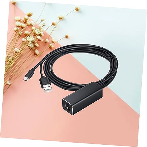 Adaptador Ethernet Micro USB Mbps compatible con TV Stick y reproducción de pantalla 4