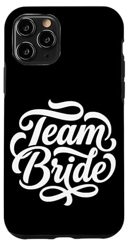 Team Bride �E�F�f�B���O�p�[�e�B�[ �o�`�F�����b�e�N���[ �X�}�z�P�[�X iPhone 11 Pro �p