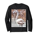 La pintura natural de acuarela de flamenco exótico es un elegante flamenco en las aguas poco profundas de un lago. Un tema de flamenco perfecto para los amantes de los flamencos, los amantes de la naturaleza y los amantes de las aves tropicales. Aprecia la alegría y la belleza de este pájaro.