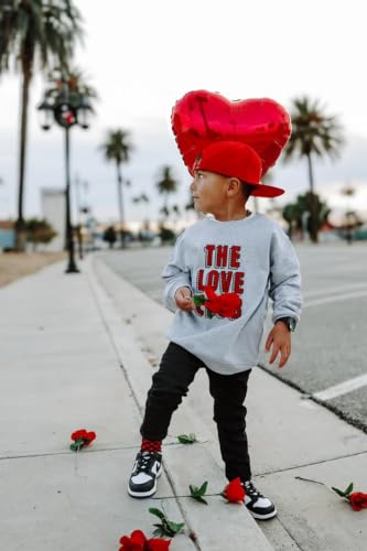 Holland Ave The Love Club | Toddler Baby Boy Valentine Outfit | Boy Girl Valentines Day Shirt | Kids Valentines Day Outfit4