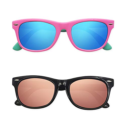 MotoEye Kids Polarized Sunglasses for Children Age 412 Years Old, Girl