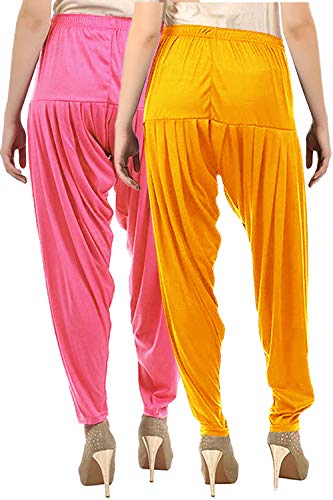 Image of Buy That Trendz Patiala Salwar for Women Viscose Patiala Pant Combo