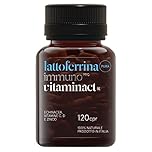 Lattoferrina 200 Immuno Pro - L’unico Con 120 Compresse Pure - Rinforza Le Difese Immunitarie - Potenziata Con Echinacea, Zinco, Vitamine C e D -100% Naturale- Formula Altamente Innovativa.