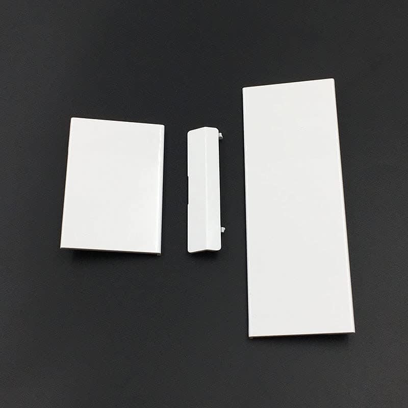 YANHAO [Video Game Parts] 6sets 3 in 1 Replacement Door Slot Covers Flap for Nintendo Wii Console [Replace] (Color : Black)