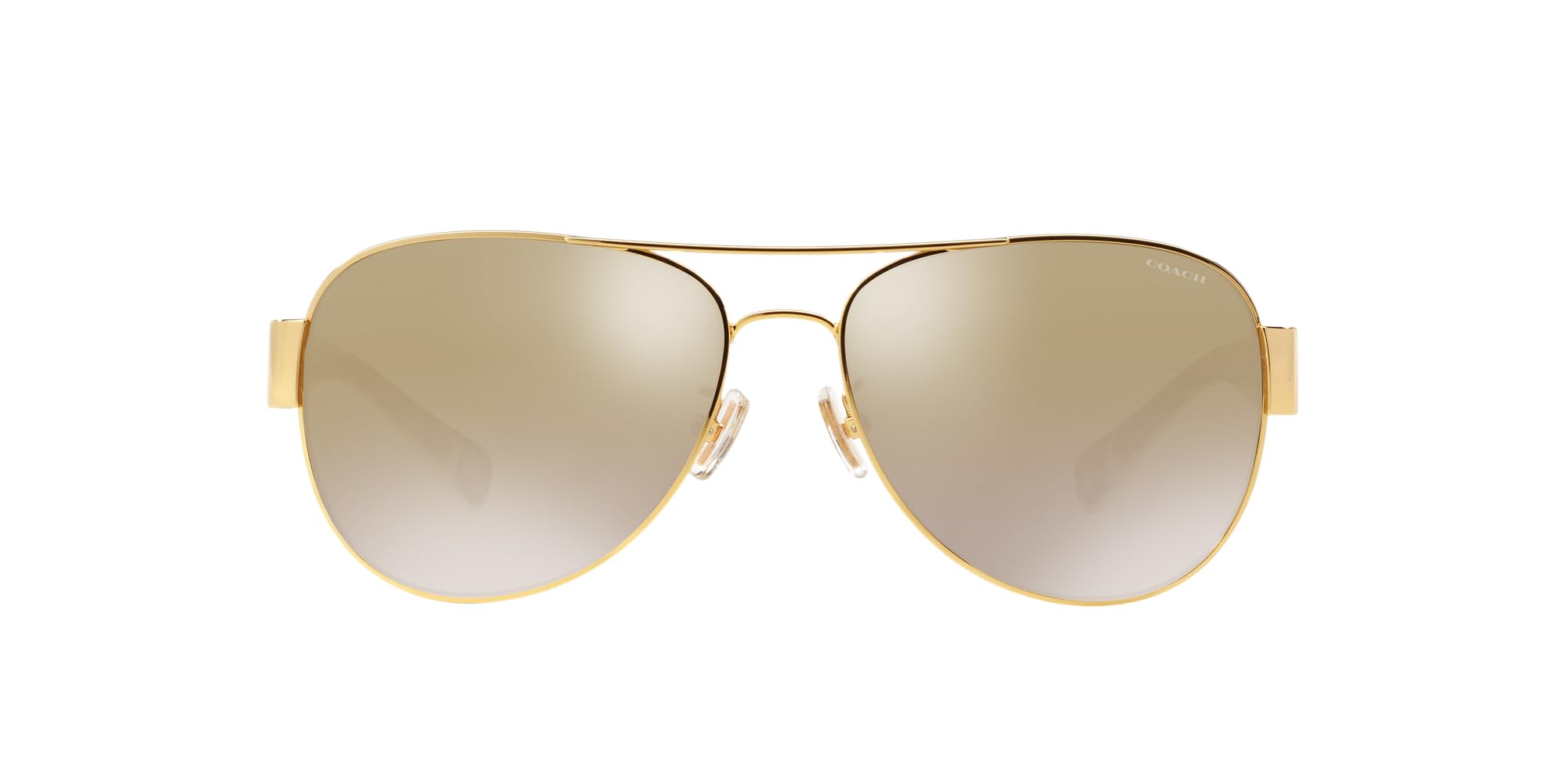 COACH womens Hc7059 Aviator Sunglasses