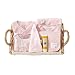 Burts Bees Baby-Girls Organic Take Me Home Stripe Basket, Blossom, 3 Months