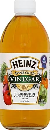 Heinz All Natural Apple Cider Vinegar with 5% Acidity, 16 fl oz Bottle