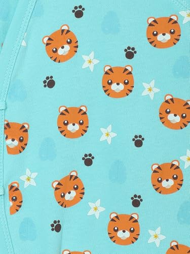 Image of The Mom Store Baby Romper Jabla Style For Boys And Girls | Cotton | Soft Infant Bodysuit | Trendy Stylish Sleepwear For Newborn Baby | Printed | Unisex Comfortable Everyday Baby Wear