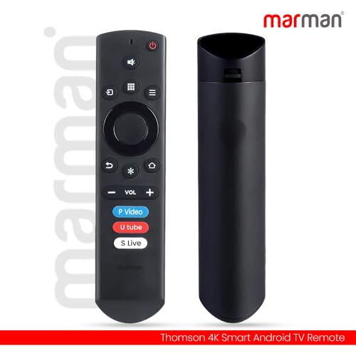 Image of marman Compatible with Thomson Smart Tv Remote Non Voice Command Suitable for Smart 4K LED UHD HD Television - Match Exactly with Existing Remote Key by Key for Better Performance