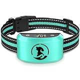 Dog Bark Collar，BXQ Bark Collar for Large Dog with 4 Training Modes and 8 Sensitivity, Rechargeable Humane Barking Collar with 8 Levels for Vibration&Shock, Waterproof Anti Bark Collars for Dogs