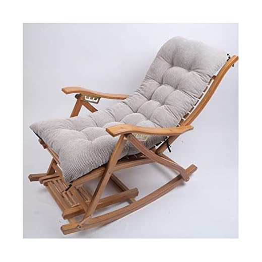 Solstol kudde dyna Dynor för däckstol solstol kuddöverdrag tjock vilstol lounge avslappnande halkfri soffa utomhus hög rygg stol sittdyna (Color : Greay, Size : 48x120m)