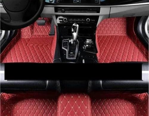 Tapis de voiture Nissan Micra K14 2017-2023 de couleur marron premium