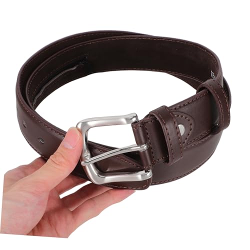 Travel Money Belt Hidden Zipper Pocket Pu Wallet Belt for Secure Storage of Cash and Valuables Theft Design for Men Brown4