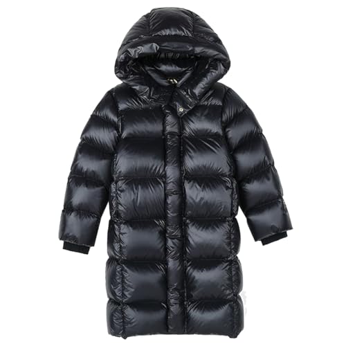 linboo Wintermantel Mädchen Winterjacke mit Kapuze Lange Daunenjacke Warm...