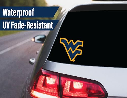 Image of WVU Stickers Decals Merchandise West Virginia Mountaineers Gifts Car 14 Pc