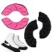 wengjack Ice Skate Soles Covers Skate Soles Protector Skating Soakers Covers Guards Hockey Skate Accessories for Men Women
