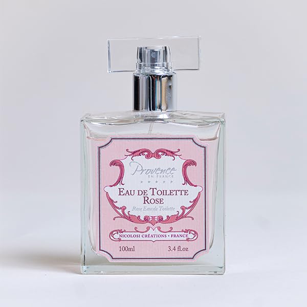 Miniatura 2 de Nicolosi Creations Eau de Toilette Floral Natural (3.4 fl oz) 99.60% Origen Natural Vegano Unisex (100 ML, Rosa)