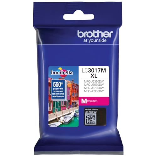 Brother LC3017M cartouche d'encre magenta haute capacite haut rendement taille unique