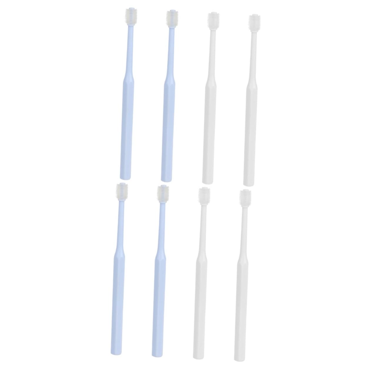 Toddmomy 8piezas Cepillo De Dientes Para Mascotas º Cepillos Para Limpieza Oral De Perros y Gatos Azules y Diseño Cómodo y Eficaz