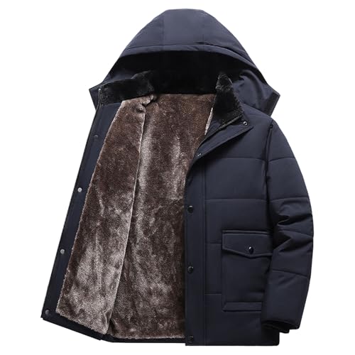 Veste d'hiver isolante et imperméable pour homme contre le froid