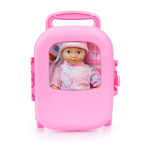 Poupée avec trolley Bayer Design 92805AC, le cadeau idéal pour s'amuser