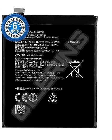 Image of Original BLP761 Battery for OnePlus 8-4320mAh Battery with 6 Month Warranty** (CC174)