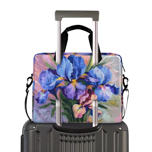 Bolso maletín para laptop ALAZA con diseño floral, 13-15.6 pulg miniatura 3