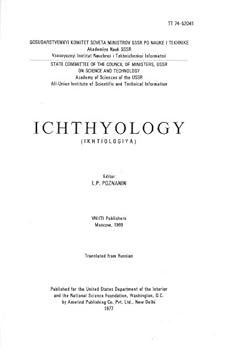 Hardcover Ichthyology (Ikhtiologiya) Book