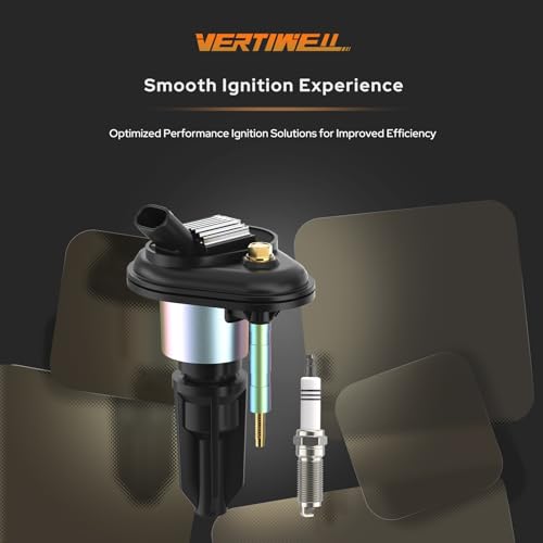 Set of 5 Ignition Coil Pack and Iridium Spark Plugs Compatible with Chevy Colorado GMC Canyon Hummer H3 Isuzu i280 i290 i350 i370 2004 2005 2006 2007 2008 2.9L 3.5L 3.7L l4 l5 Replaces UF303 41-103 by Vertiwell - Used condition - Image 4