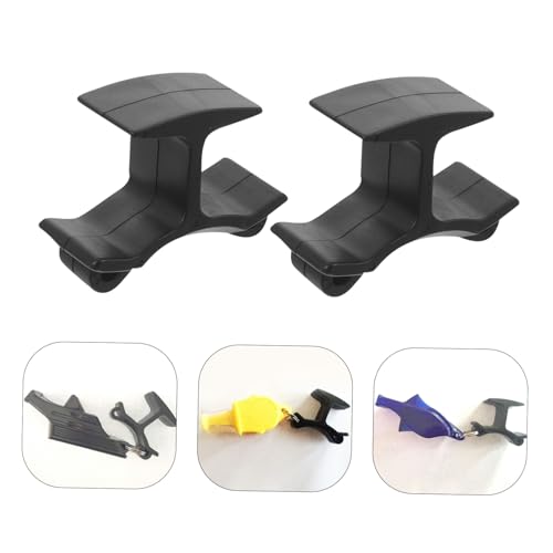 Clip para silbato deportivo con agarre para dedo negro PVC miniatura 6