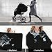 Baby Car Seat Canopy Cover for Mom, Soft Breathable Nursing Breastfeeding Covers Multi Use Stroller Sun Shade Newborn Shower Gift，3D Wolf