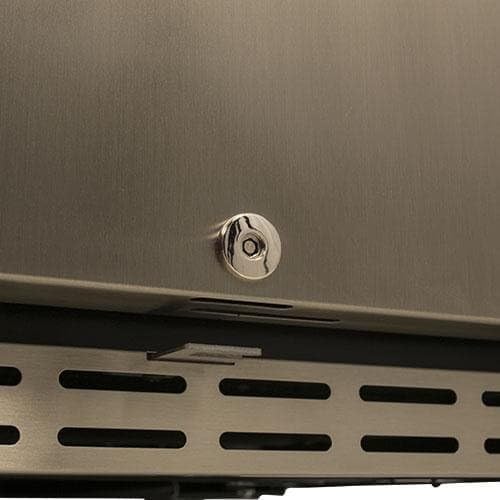 EdgeStar Full Size Dual Tap Built-In Kegerator - Stainless Steel Black