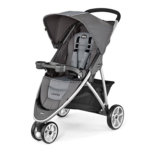 Chicco Viaro Quick-Fold Stroller – Graphite | Grey