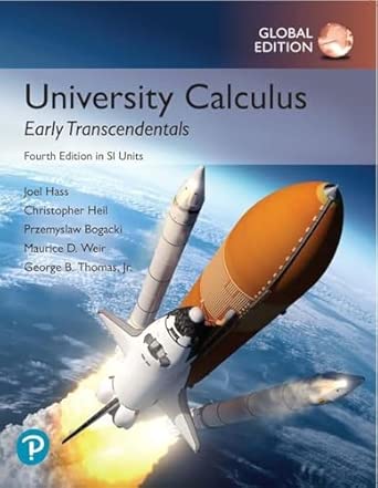 University Calculus: Early Transcendentals, Global Edition 4th Edition book cover
