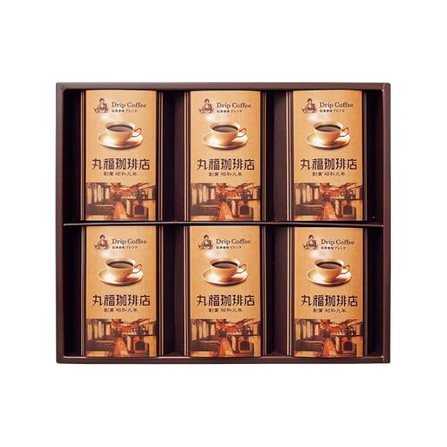 エンジェル宅配 丸福珈琲店 伝承香味 ブレンド 詰合せ 6箱入 ドリップ珈琲 香り高い 美味しい ギフト プレゼント 誕生日 お祝い お礼 常温 創業 昭和九年 人気