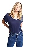 pimkie shirts  Pimkie Damen TSS19 NINAV T-Shirt, Blau (Bleu Marine 635A06), XS