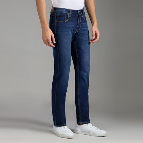 Image of Pepe Jeans Men's Jeans | Straight Fit | Stretchable